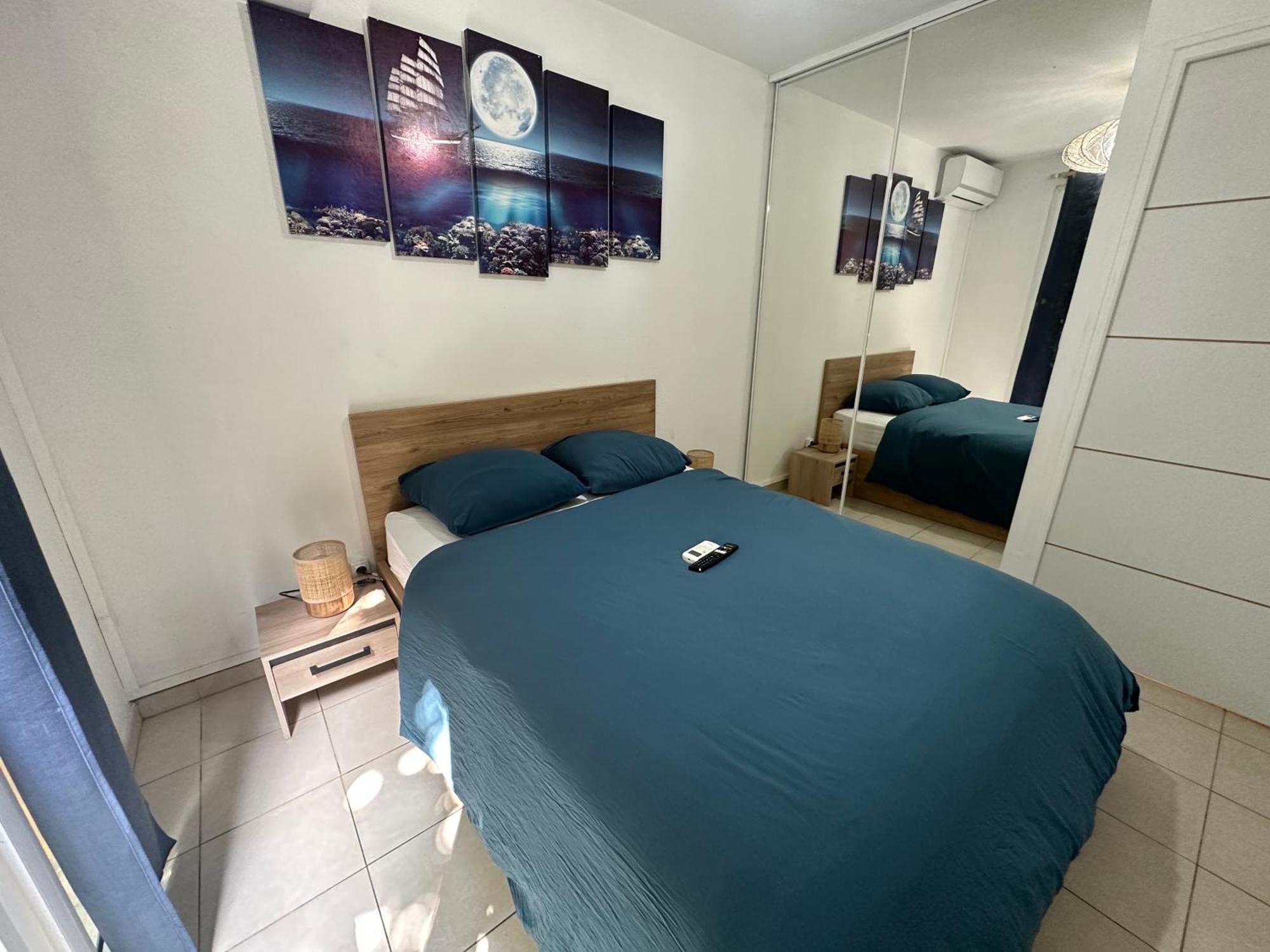 Apartamento Location T2 Meuble Baie Mahault Convenance Exterior foto